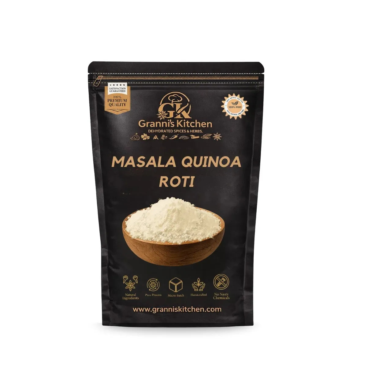 Masala Quinoa Roti
