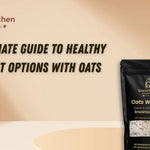 Granni's Kitchen Oats with Nuts pack with a bowl of mixed oats, seeds, and dehydrated fruits, showcasing a healthy, fiber-rich breakfast option, ideal for a nutritious start to the day